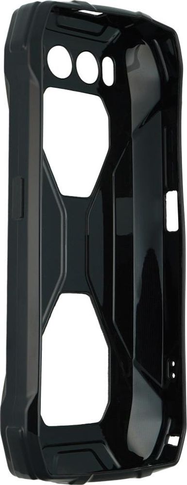 caseroxx Schutz-Hülle TPU-Hülle kompatibel mit Blackview BV7300, Gummi Handy Tasche schwarz  – Detailansicht
