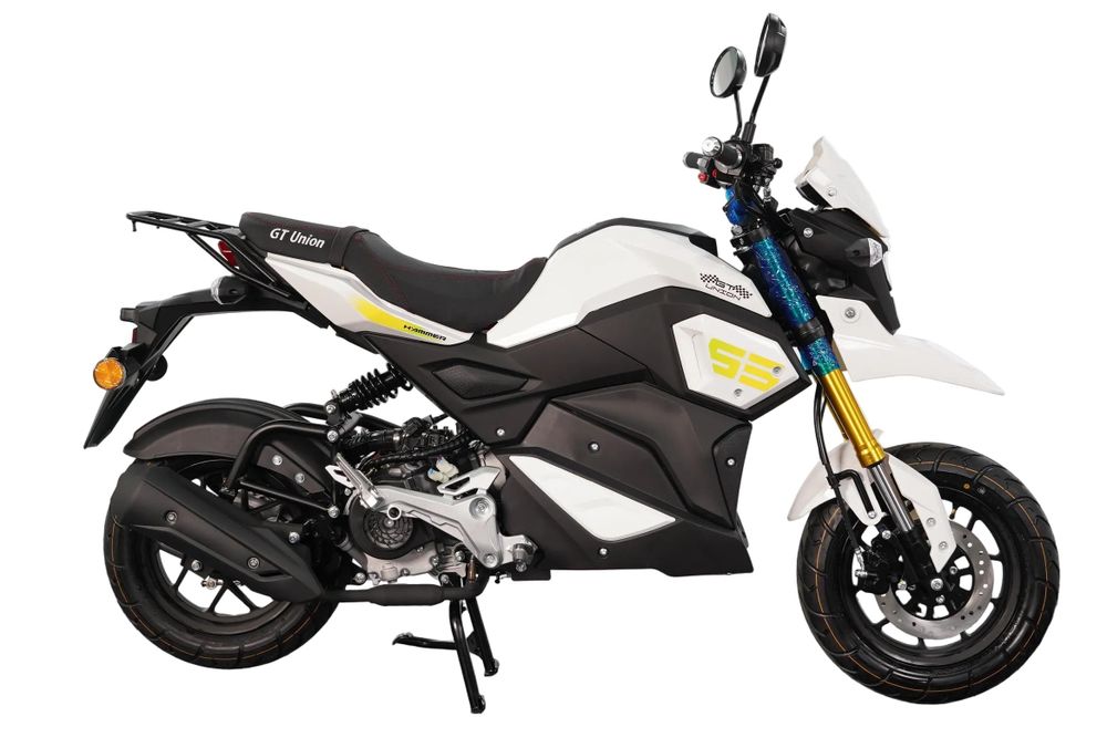 Motorroller - Moped Hammer 50ccm 45 km/h Euro 5 weiß GT Union
