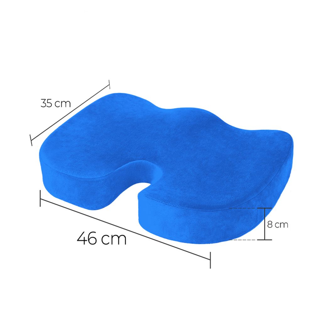 Orthopädisches Sitzkissen Bürostuhl Kissen Memory Foam Stuhlkissen Fördert Durchblutung Erhöht Sitzkomfort Ergonomisches Büro Auto Rollstuhl Retoo