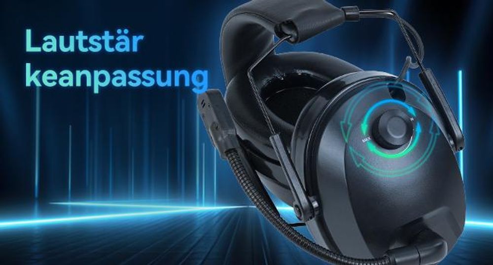 Retevis EHK012 Walkie Talkie Headset mit Geräuschunterdrückung, Kenwood 2-Pin Kopfhörer, 24 dB,Volume Adjustment, Kompatibel mit RT24 RT27 BaofengUV5R