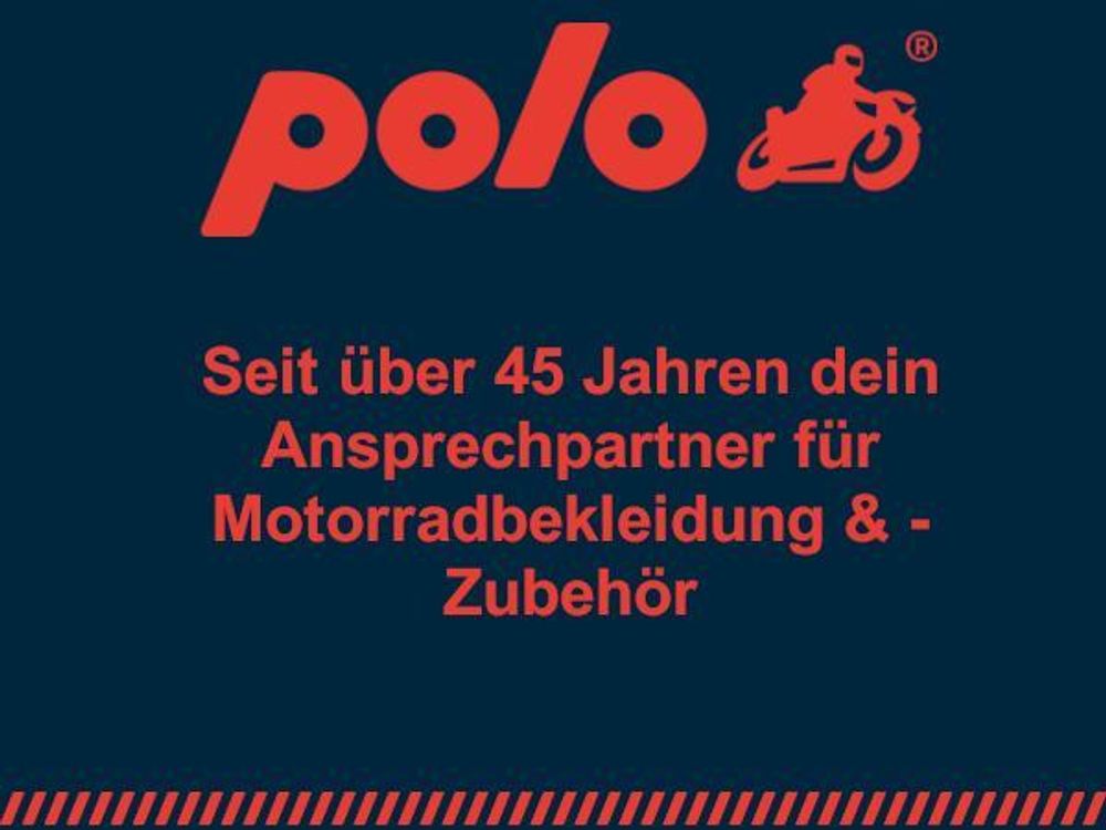 POLO Motorrad Adventskalender 2025, Limitierte Edition, Biker Geschenkbox mit 24 Türchen, Überraschungen im Wert von 200€, 42,5x41,2x12,2 cm