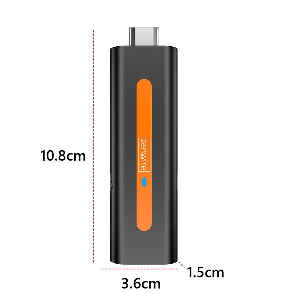 Multimedia-Player - Zusatzgerät - Android 14 Smart TV Stick Box WiFi 2/16 - Schwarz - 2 GB RAM