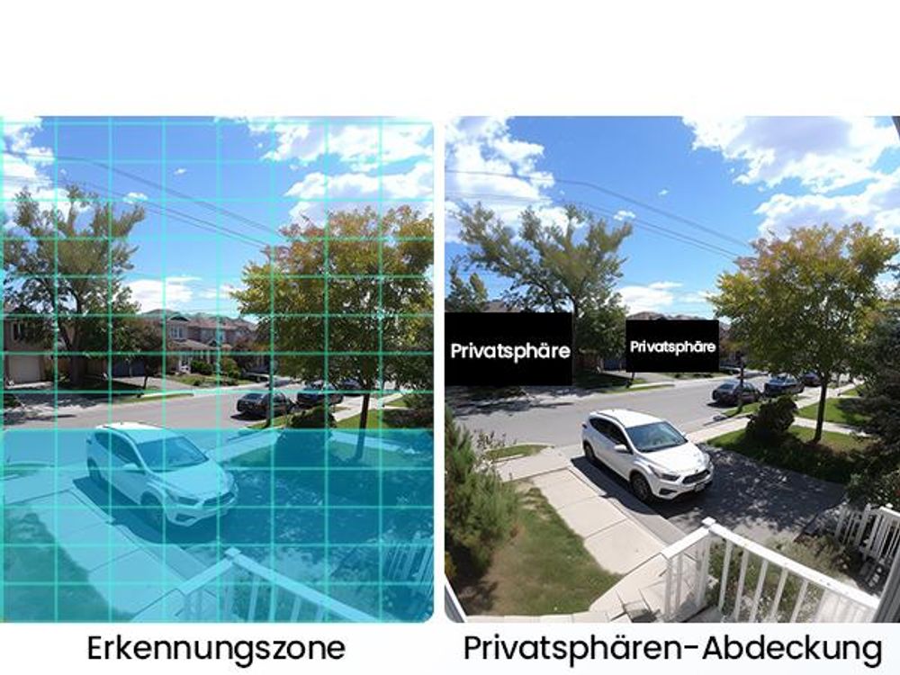 ZOSI C680 2K Fenster Überwachungskamera mit Vollfarb-Nachtsicht, 3MP 2,4/5 GHz WLAN Innenkamera mit KI-Erkennung, Cloud/Karte-Speicher, Plug-in Strom