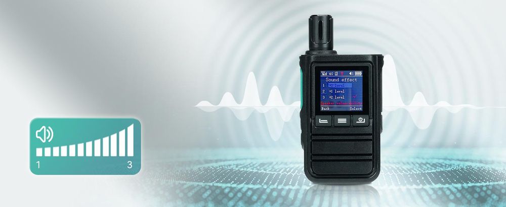 Retevis L61 4G Funkgeräte, Netzwerk Walkie Talkie Unlimited Distance mit GPS, 2500 mAh, Type-C, Großer Reichweite mit GPS, für Logistik, Camping