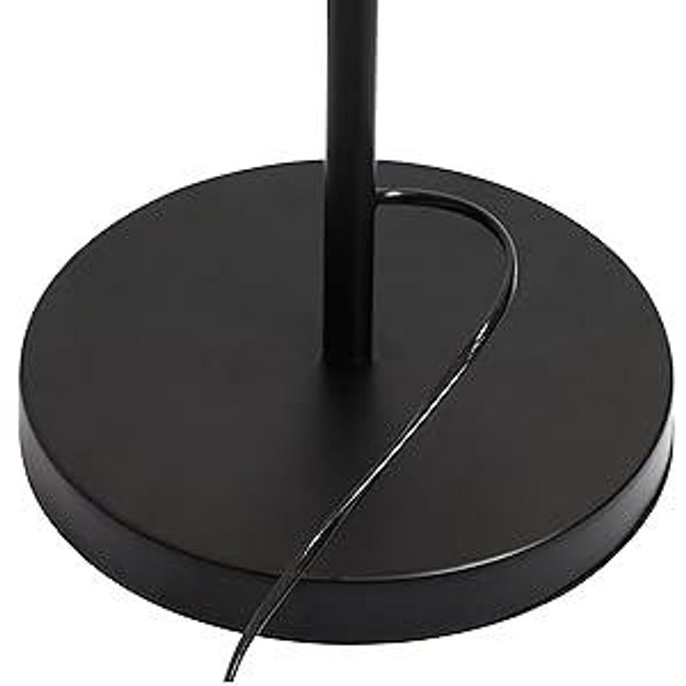 ZMH Lampadaire Salon Lampadaire Noir Or Tissu avec douille E27 Max. 40W Moderne Abat-jour Étoile Design 144cm Lampe sur pied