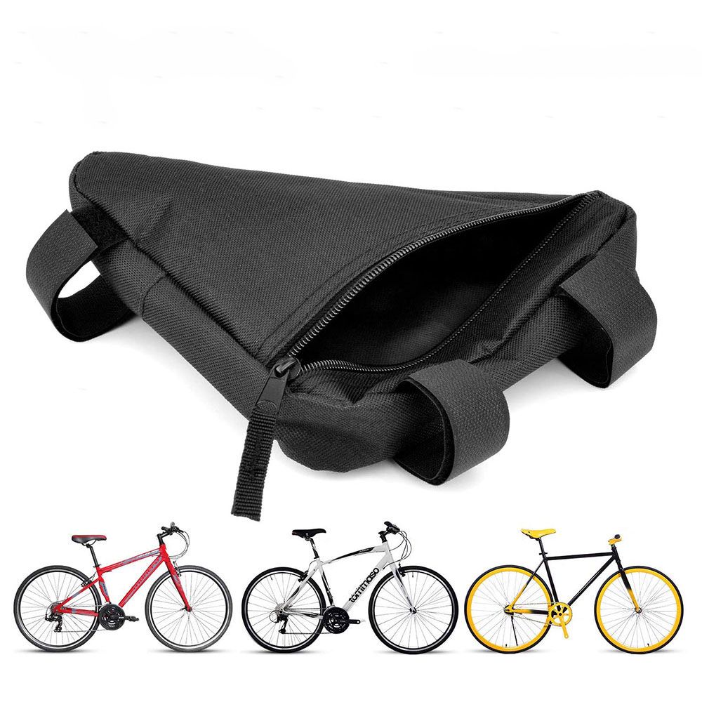 Fahrrad Rahmentasche Fahrradtasche  Fahrradlenkertasche Netztasche Radtasche Fronttasche Lenkerkorb Handyhalterung Lenker Tasche Gepäckträgertasche 2L Retoo