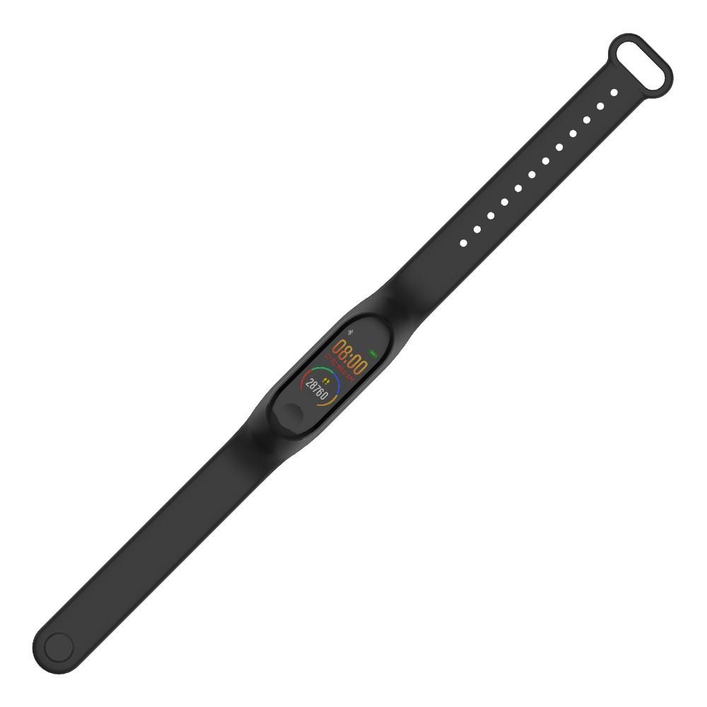 Forever SB-50 Fitband - Verbundenes Fitnessarmband Aktivitäts- & Herzfrequenz-Tracker Diskret und leicht, lange Akkulaufzeit, Blutdruck, Schwarz