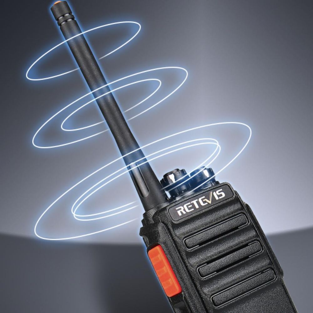 Rádiostanica Retevis RT24, 16 kanálov VOX Squelch ručná rádiostanica Nabíjateľná s náhlavnou súpravou USB nabíjacia kolíska, pre školu, hotel, staveni