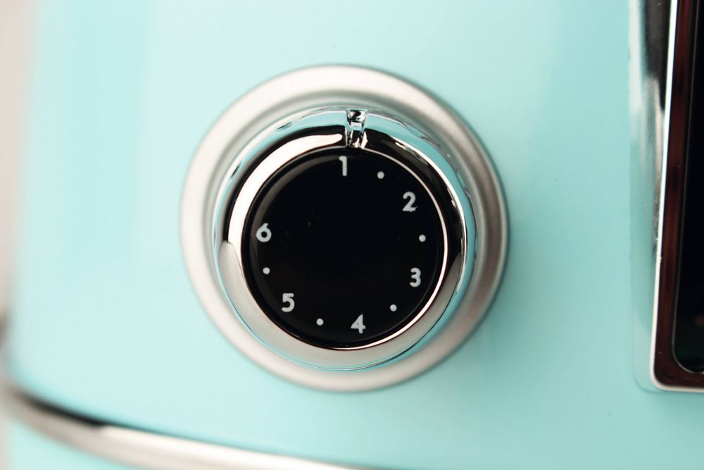 Haden Heritage Turquoise 4 Scheiben Toaster, türkis