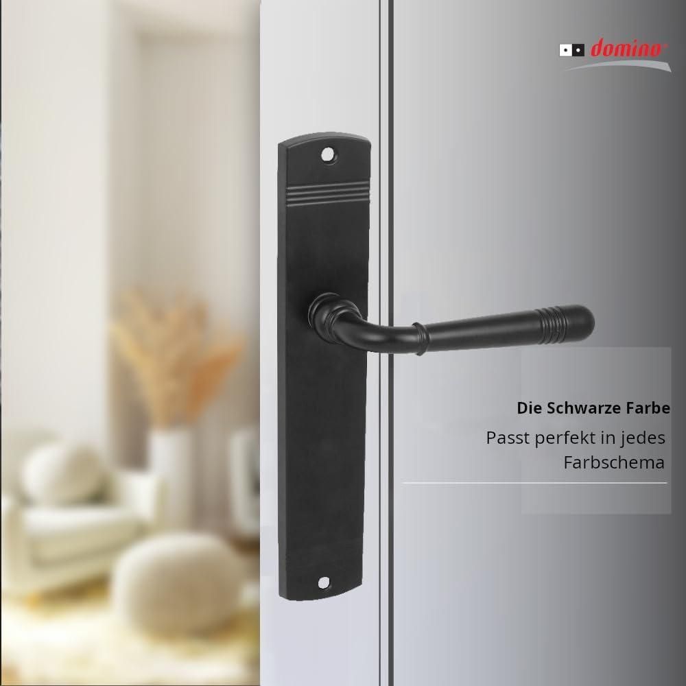 DOMINO Türgriff LOFT BLACK Blind