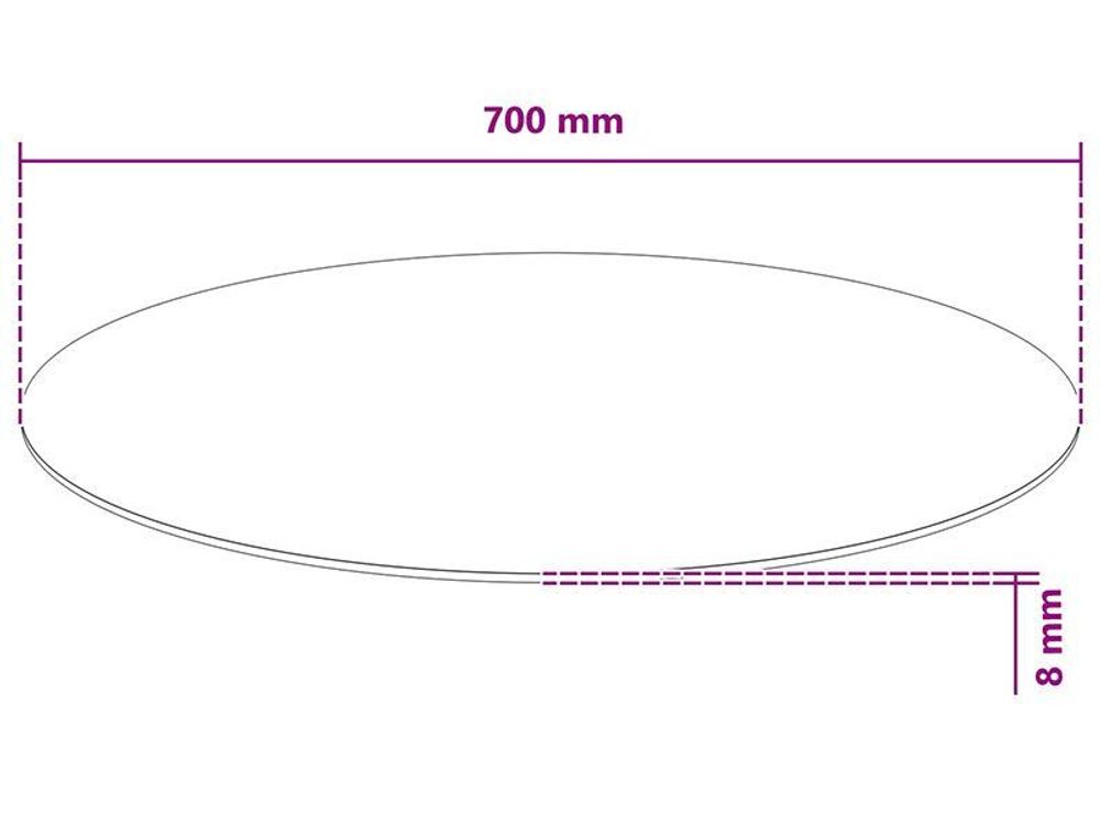 VidaXL 243628, Drinnen, 70 cm