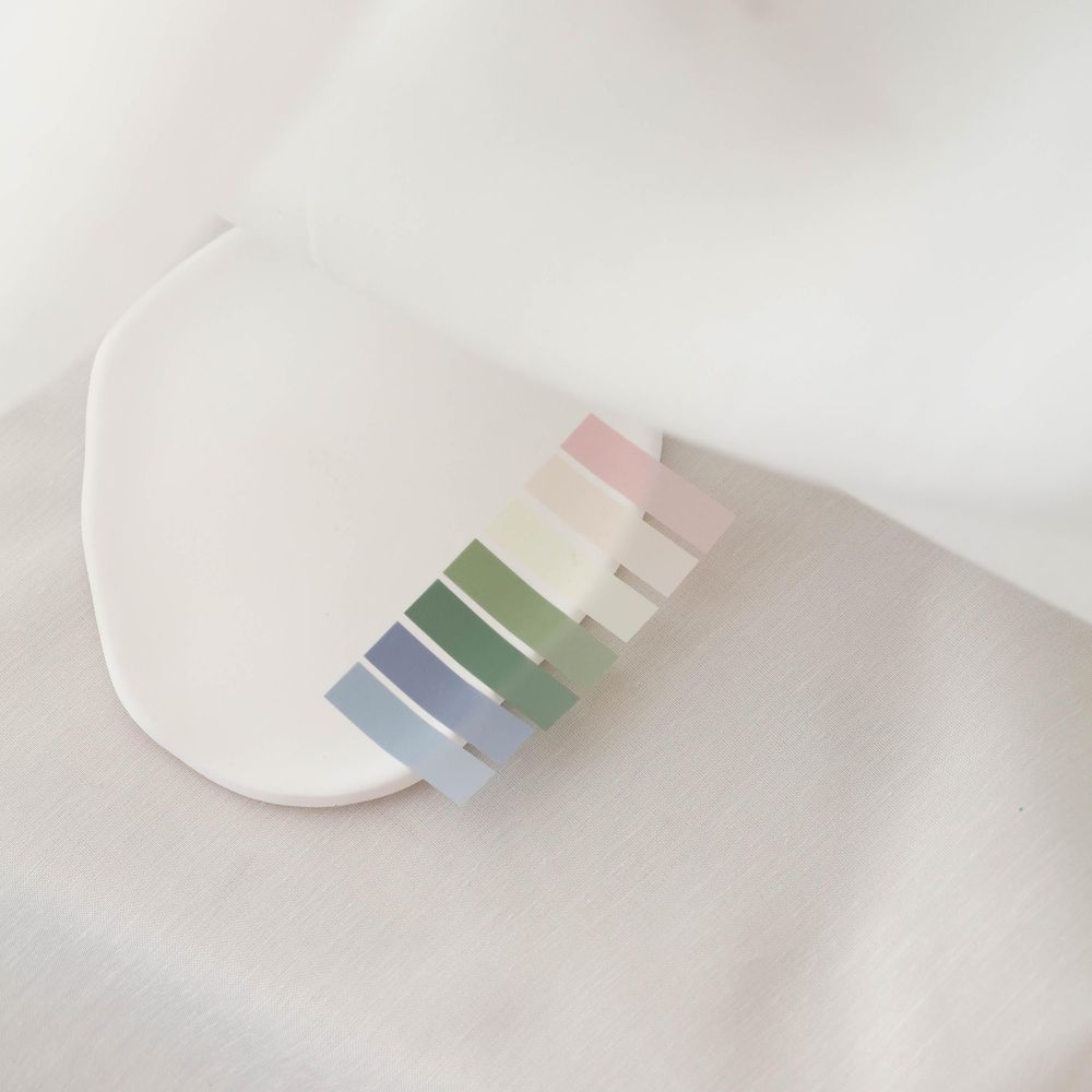 Macaron | Haftstreifen | Morandi Sticky Notes | Klebemarkierungen | Textstreifen | Haftnotizen | Sticky Tabs | Office Study School Planner