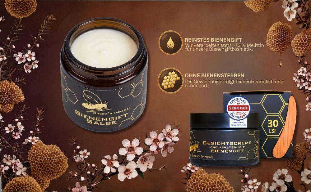 Bienengiftsalbe direkt vom Imker