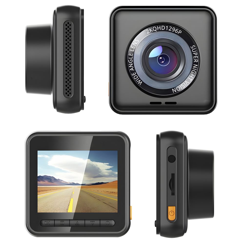 Dashcam Auto mit GPS-Modul KFZ Kamera Dash Cam Autokamera Video Recorder DVR 2" Zoll LCD Display Mini Fahrrekorder Loop 2K 4K 170° G-Sensor Retoo