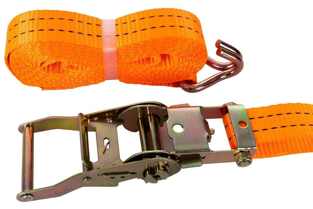 Unitrailer 5 M/35 Mm/2 T Oranges Transportband Mit Spanner