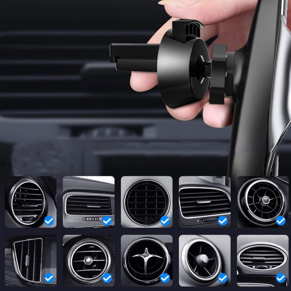 Wireless Car Charger Induktionsladegerät Autohalterung mit Ladefunktion Handy Ladegerät Kabellos Qi Auto Handyhalterung Kfz Halterung Retoo