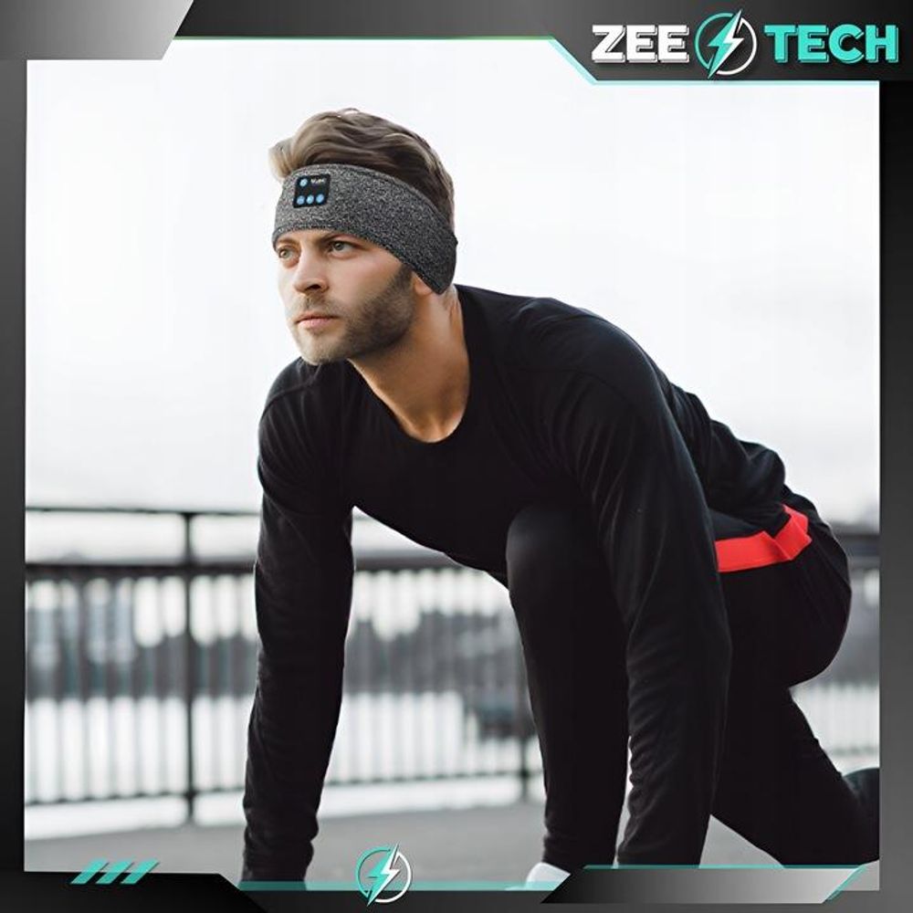 Bluetooth-Stirnband zum Laufen und Schlafen – für Ohren und Augen, sportlich, für Gespräche