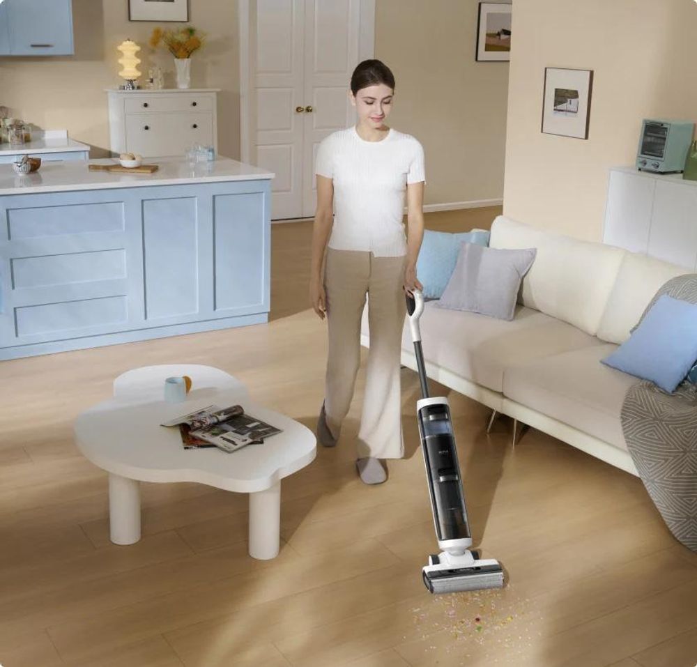 MOVA K20 Nass- und Trockensauger, selbstreinigende automatische Bürsten, 30 min Laufzeit, Doppel-Kantenreinigung