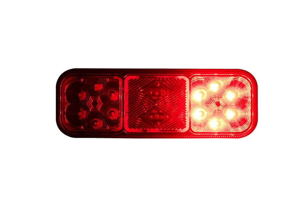 Horpol Lzd 2832 Led-Rückleuchte Mit 3 Funktionen, Universell