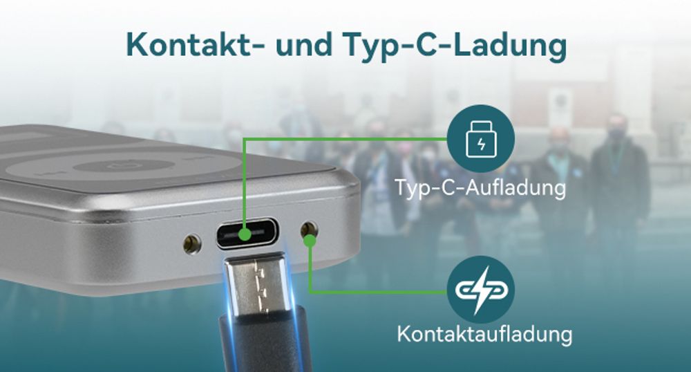 Retekess T130P Kabelloses Tour Guide System, T130 (3.0), Abgestufte Geräuschreduzierung, 160m, Audio Whisper System für Tourism Reisen, walkie talkie