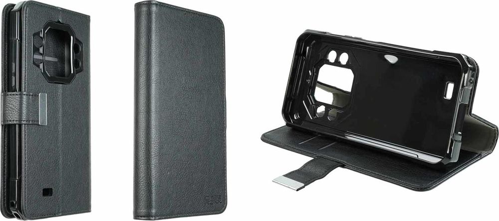 caseroxx Handy Hülle Tasche kompatibel mit Cubot KingKong Star 2 Bookstyle-Case Wallet Case