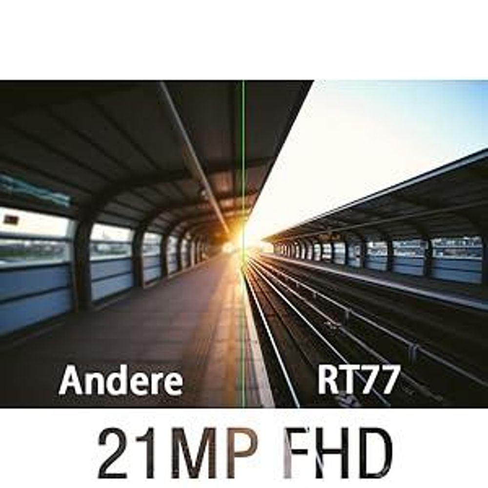 Retevis RT77 Körper Kamera Mini HD 1080P 21MP Polizeikamera getragen Videokamera 150°Blickfeld Sicherheit IR Nachtsicht 2650mAh IP54 Body-Cam(16GB)
