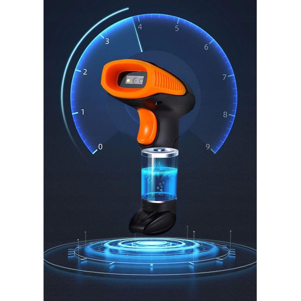 Scanner per codici a barre e QR - Wireless USB 2,4 GHz - 1D/2D - EAN/GTIN - fino a 150 m - 400 scansioni/s - Plug and Play