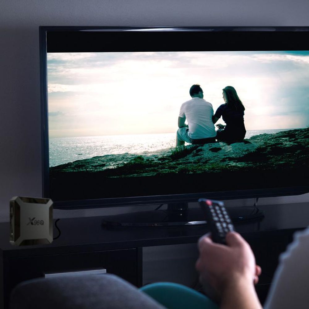 Retoo  EN TV Box Android 8 X96Q HD 4K mit HDMI 2.0, WiFi LAN 16 GB Fernbedienung Ultra HD Streaming Smart Media Player 1080p Chromecast Retoo