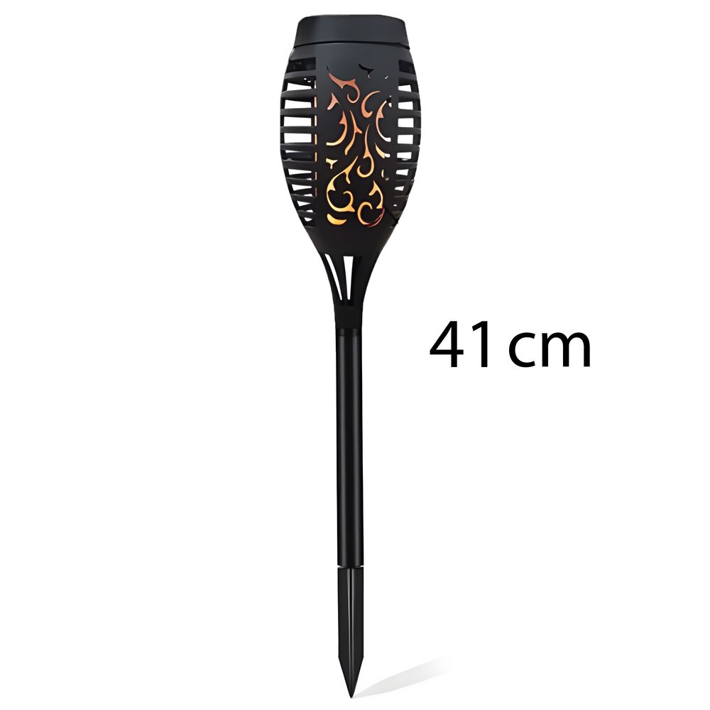 Solarleuchten Garten 8 Stück LED Solar Fackel Gartenfackeln mit Realistischer Flammeneffekt IP65 Solarlampen für Außen Garten Retoo