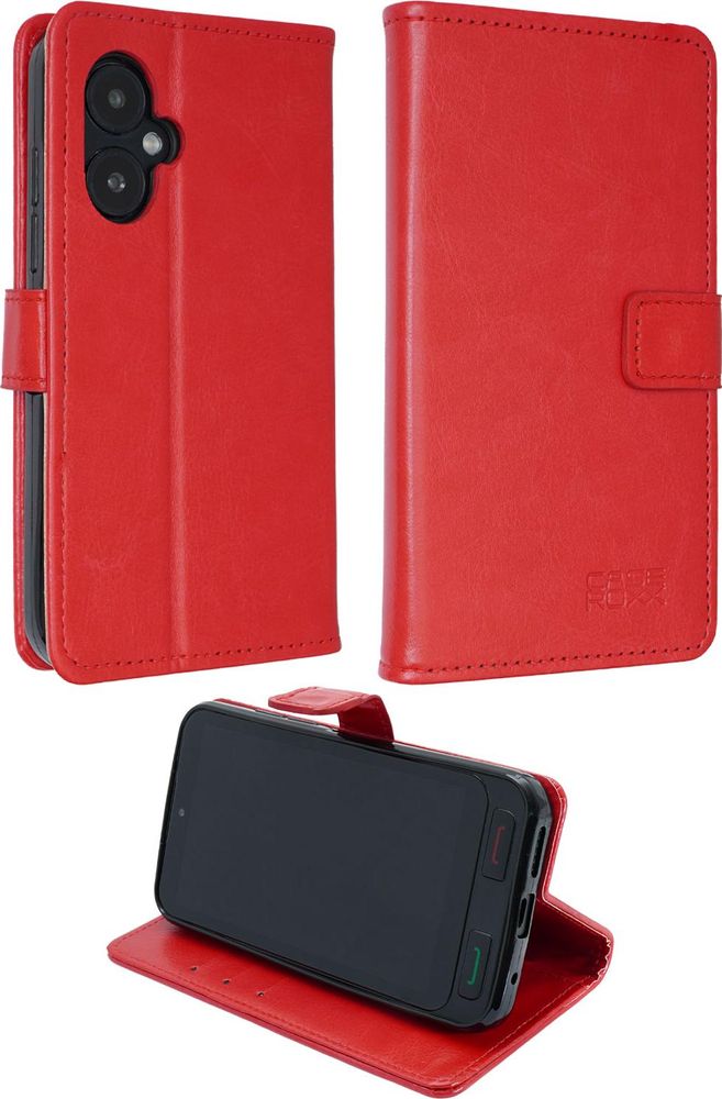 caseroxx Handy Hülle Tasche kompatibel mit SPC Zeus 2 Bookstyle-Case Wallet Case