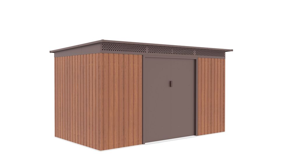 Das Gartenhaus GRAH 700 ist ideal für die ganzjährige Aufbewahrung von Gartengeräten