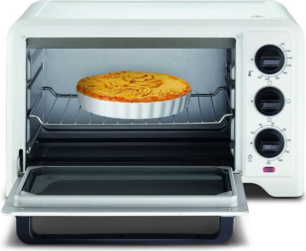 Moulinex OX441110, 19 l, Weiß, Drehregler, 740 W, Mechanisch, 1380 W