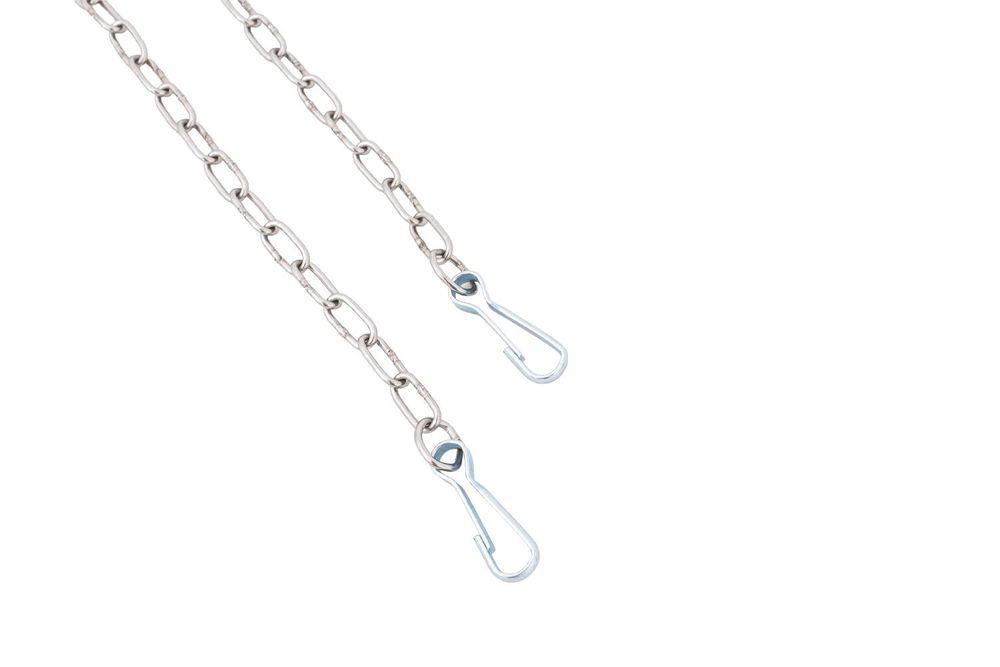 DAKEN Haltekette Set 2 Stück für Werkzeugkasten ARKA JUST WELVET 47 cm Deckelhalter verzinkt Staubox Kette