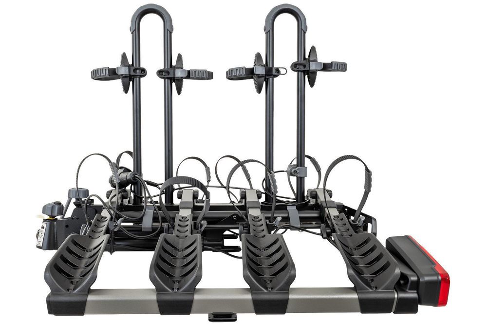 Inter Pack New Spider 4 - Anhängerkupplungs-Fahrradträger für 4 Fahrräder
