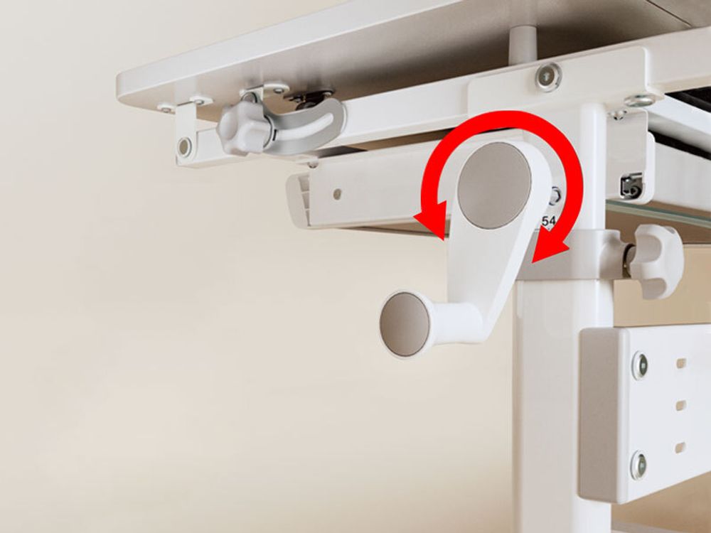 Toboli Kinderschreibtisch verstellbar 100 x 60 cm, mitwachsender Schreibtisch für Kinder neigungs-/höhenverstellbar mit Schublade