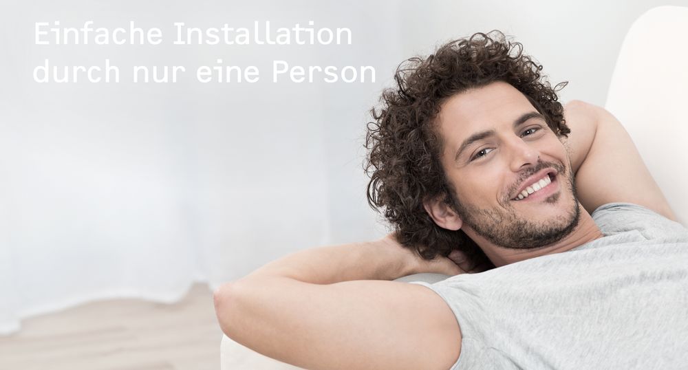Einfache Montage
