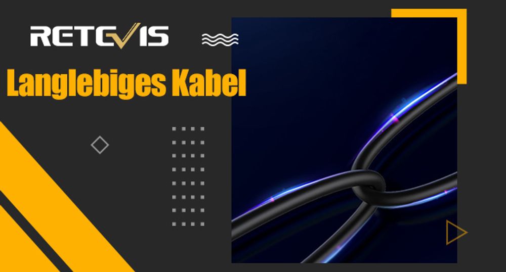 Retevis 1-pin 2,5-mm-Walkie-Talkie-Ohrhörer, Zwei-Wege-Radio-Headset mit Mikrofon, Funkgeräte Headset mit PTT kompatibel RB648 RT649 RT649P (2 Stück)