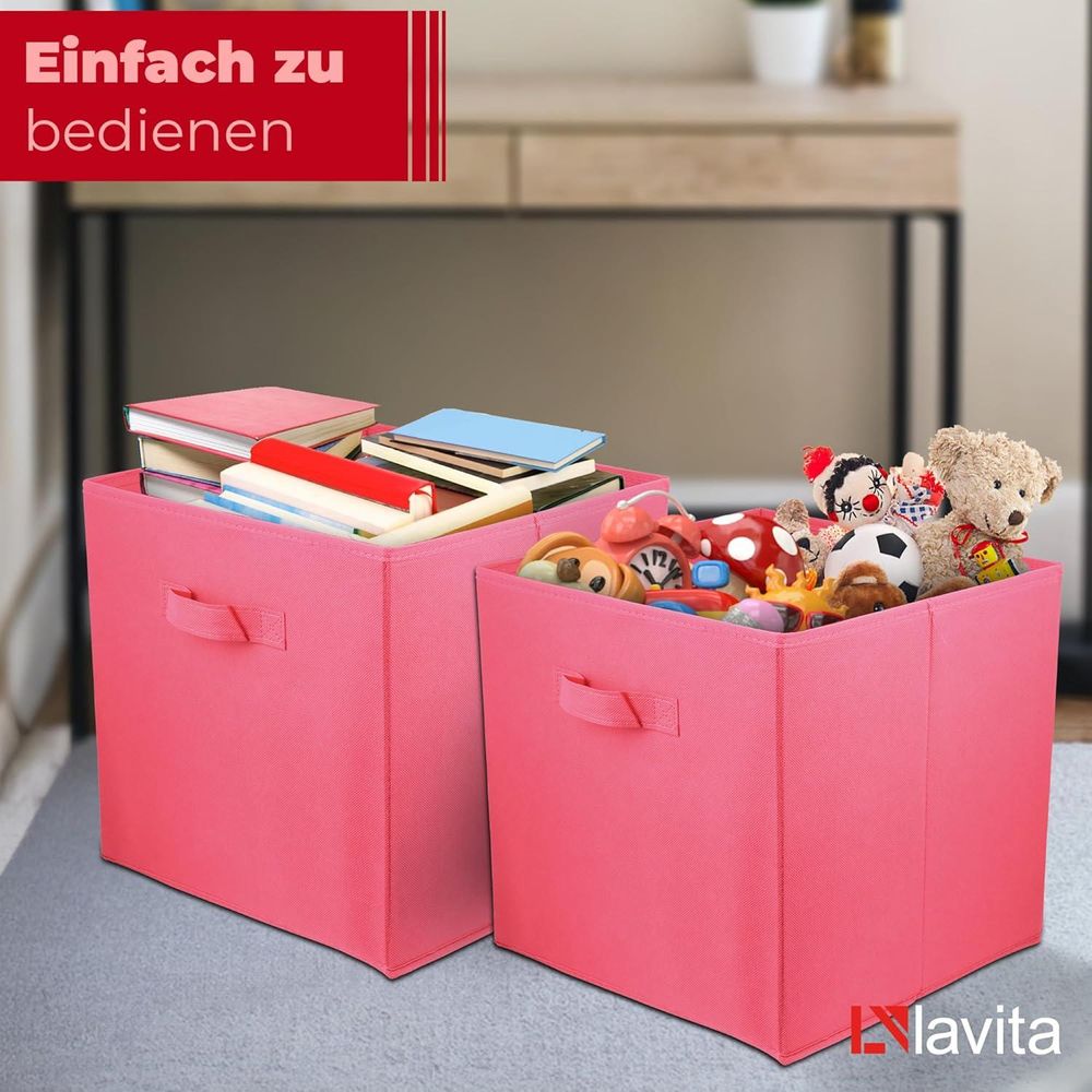 Textil-Aufbewahrungsbox Eulenmuster 31x31x31