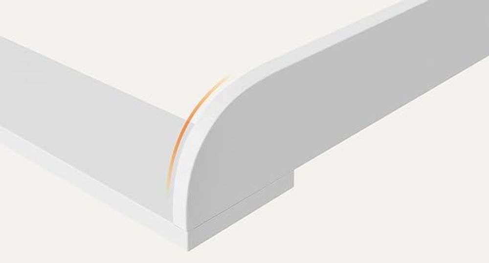 WOLTU Wickelaufsatz, Wickeltischaufsatz universal für Kommode (Tiefe: 47-50 cm), mit Schutzrand, aus MDF, 160 x 10 x 80 cm, Weiß (80 x 80 cm für Baby)