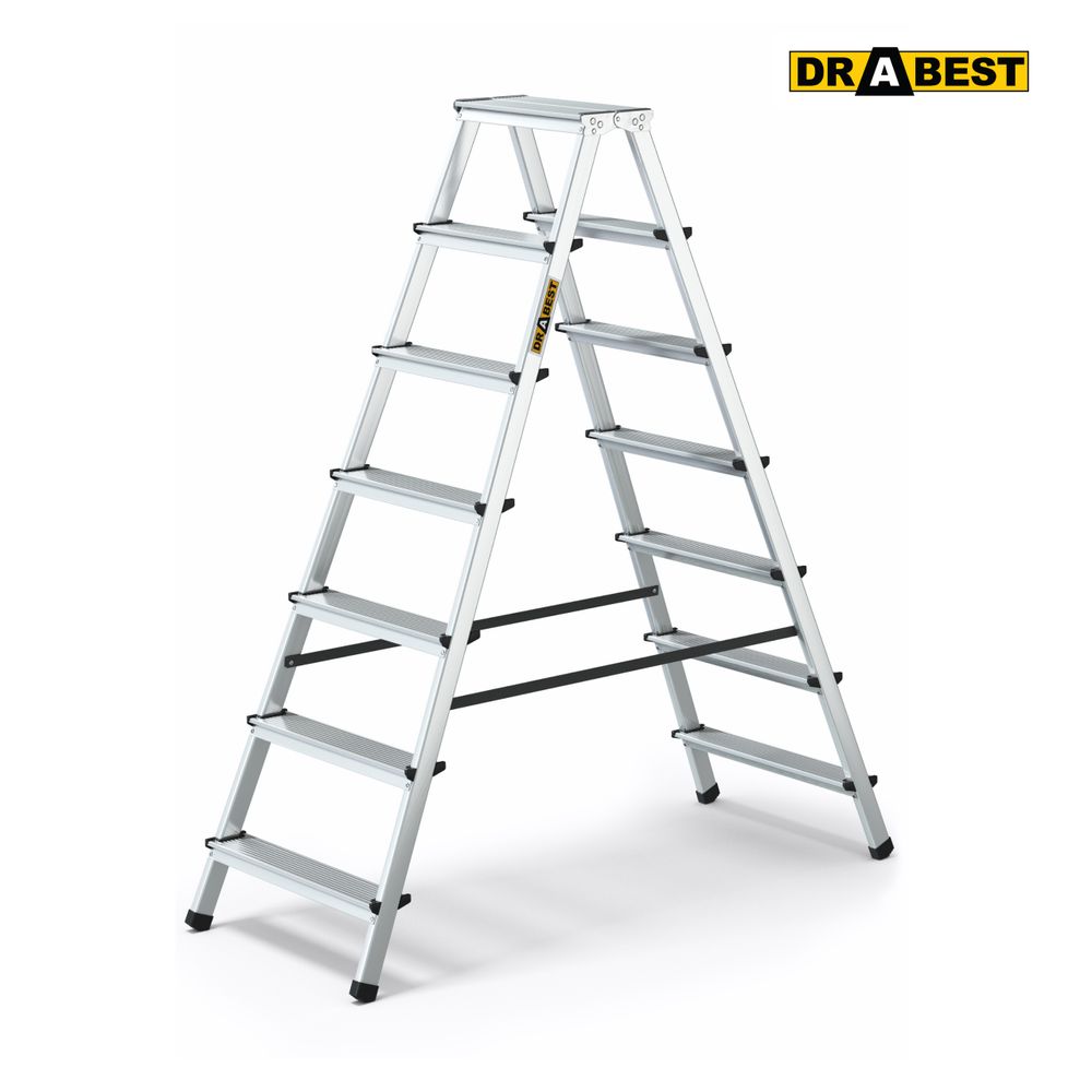 Drabest, Leiter, Leitern, Aluminium-Leiter, Treppenleiter, Klappleiter