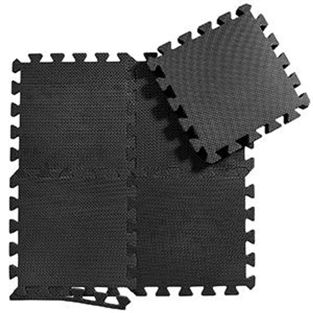 Bodenschutzmatten Set  Fitness Unterlegmatten Bodenschutz Schutzmatten Puzzlematte 108-tlg