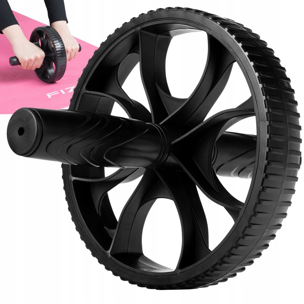 Fotografie produktu cvičebního kola Fizyo Ab Wheel na bílém pozadí