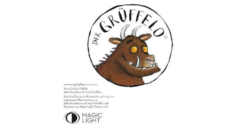Magic Light pictures Ltd. Latzhose Der Grüffelo Kostüm Monster Ungeheuer 1tlg. Kinderkostüm (116)