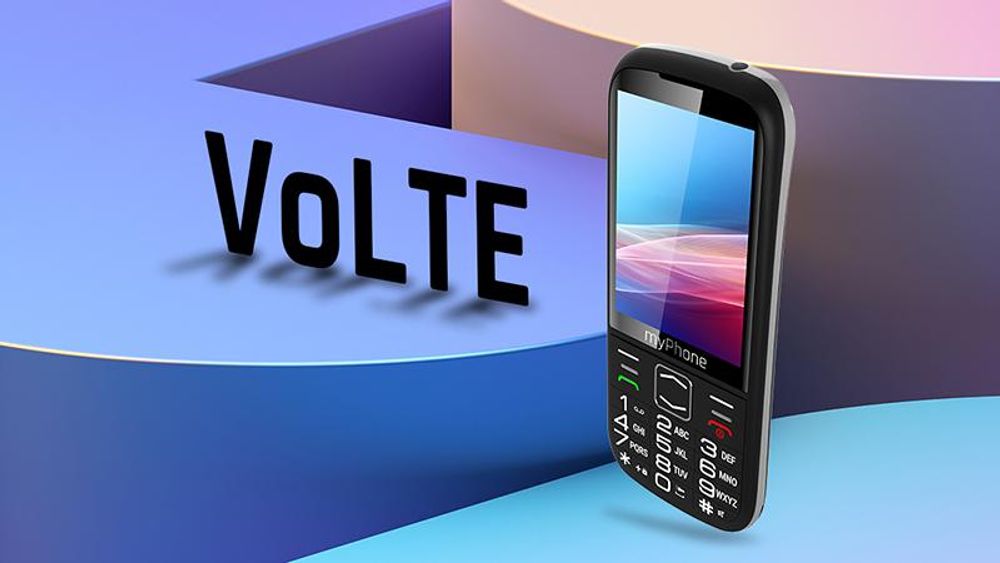 MYPHONE HALO 4 LTE – Einfaches Mobiltelefon mit Tastatur für Senioren