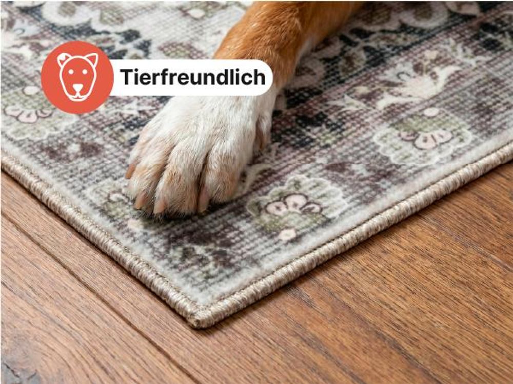 TAPISO ISPAHAN Orientteppich Kurzflor 140 x 200 cm