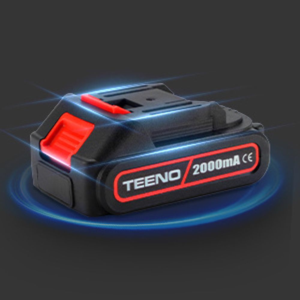 TEENO Akku-Elektrische Professionelle Baumschere, 30 mm, 2 x 2000 mAh, mit LED-Display, SK5 scharfe Klinge, bürstenloser Motor