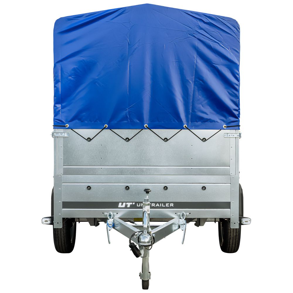 Führerschein B Anhänger GARDEN TRAILER 230 KIPP mit Stützrad, zusätzlichen Bordwänden, Hochplane und Hochspriegel H800