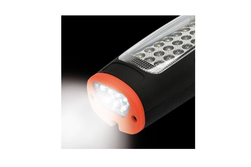 Yato YT-08507, LED, 140,3 lm, Schwarz, Rot, IP20, Akku, Lithium-Ion (Li-Ion)