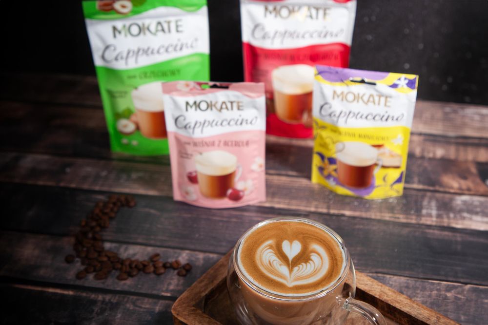 Mokate To Go Cappuccino Irish Cream - Kawa Instant Rozpuszczalna Do Automatów Premium Vending 1kg