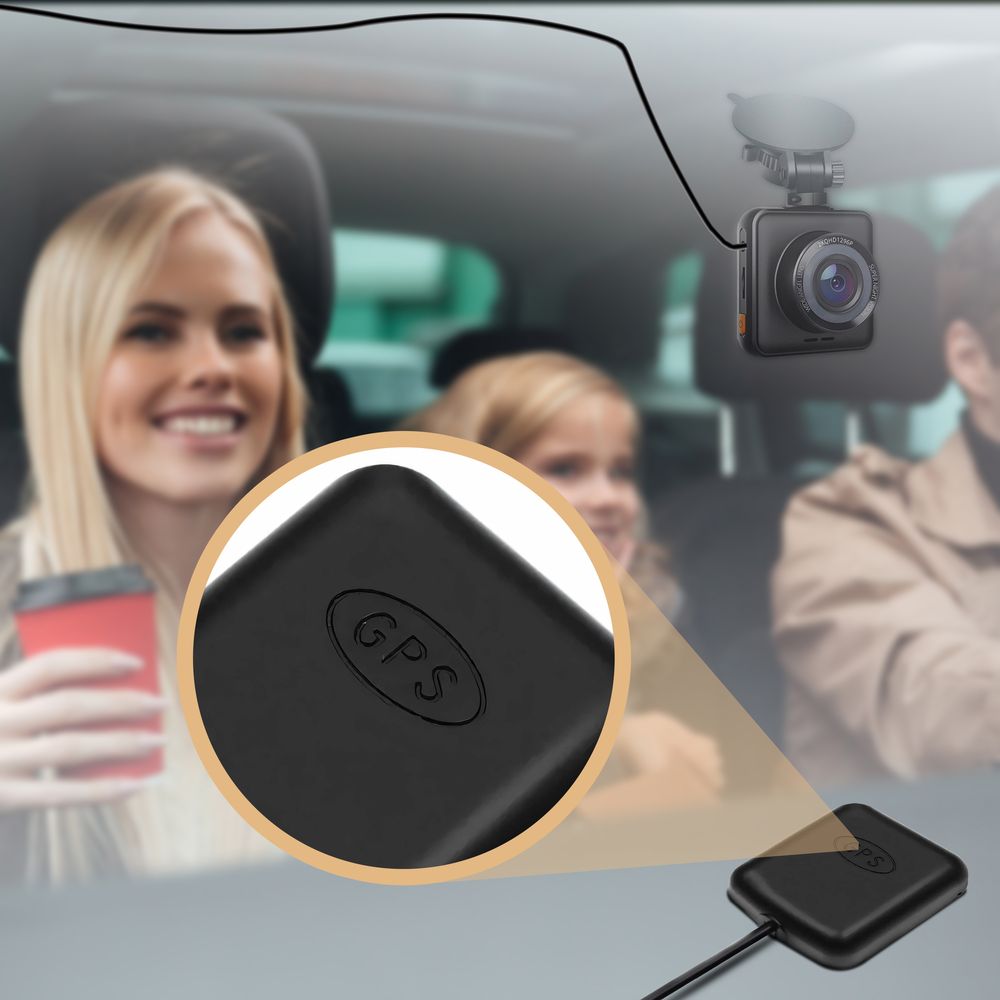Dashcam Auto mit GPS-Modul KFZ Kamera Dash Cam Autokamera Video Recorder DVR 2" Zoll LCD Display Mini Fahrrekorder Loop 2K 4K 170° G-Sensor Retoo